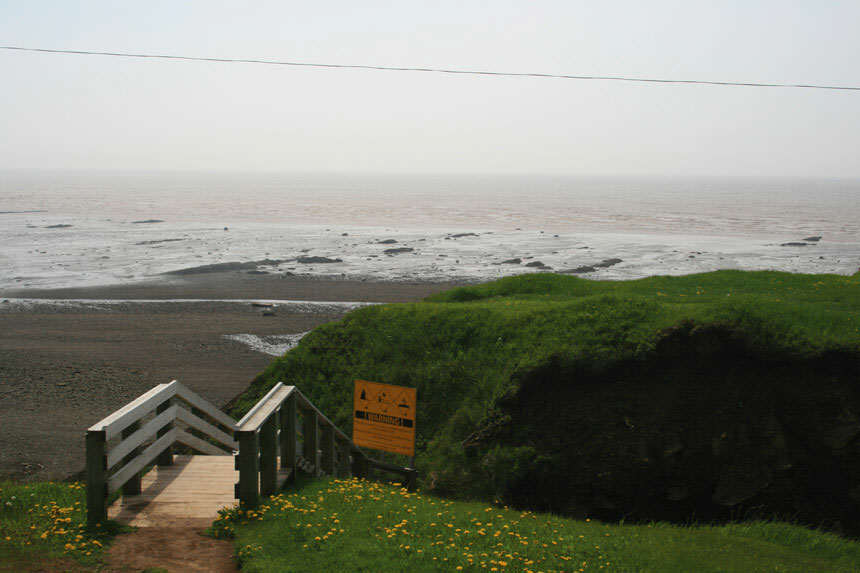 Joggins Fossil Cliffs Beach