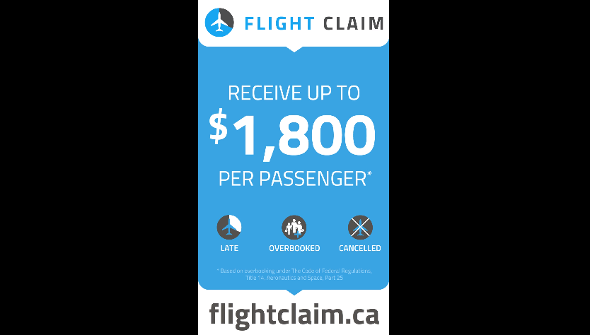 canadian flight claim